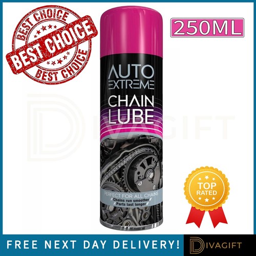 Chain lube spray oil 250ml - lube,